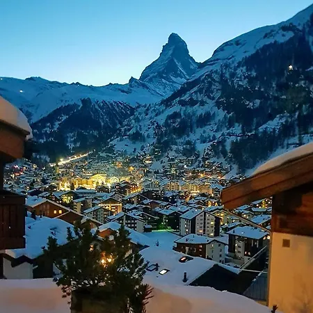 Lindi- Inspiring Place With View Over Lejlighed Zermatt